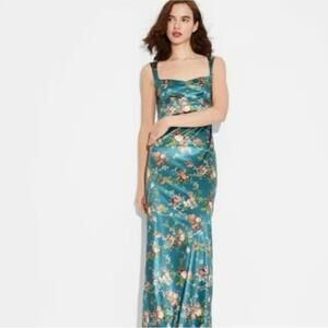 NWT Wild Fable Floral Sweetheart Maxi Dress- XS